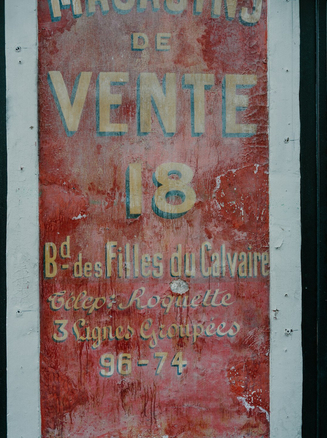 vintage french advertisement
