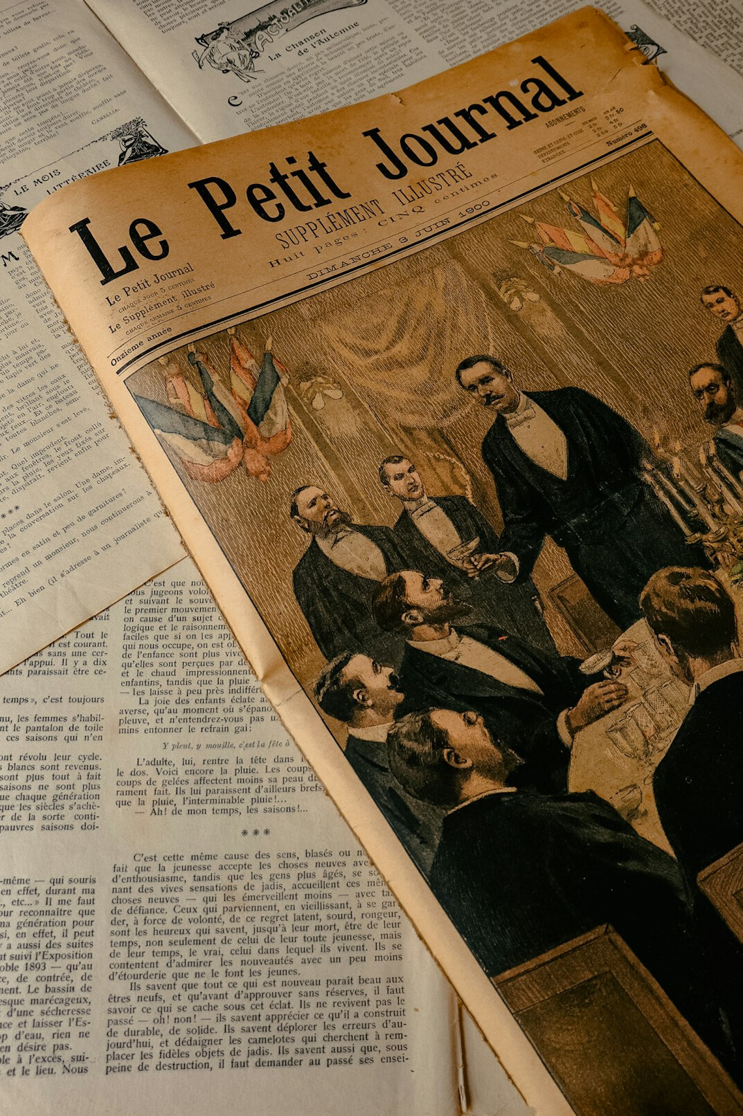 old french magazine ad