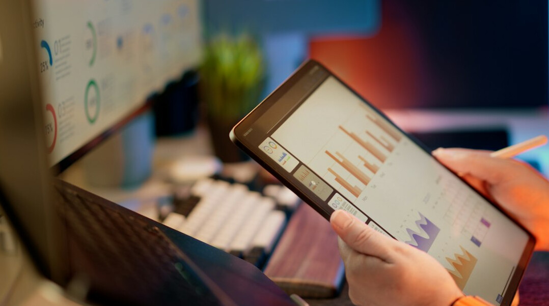 digital marketing screen