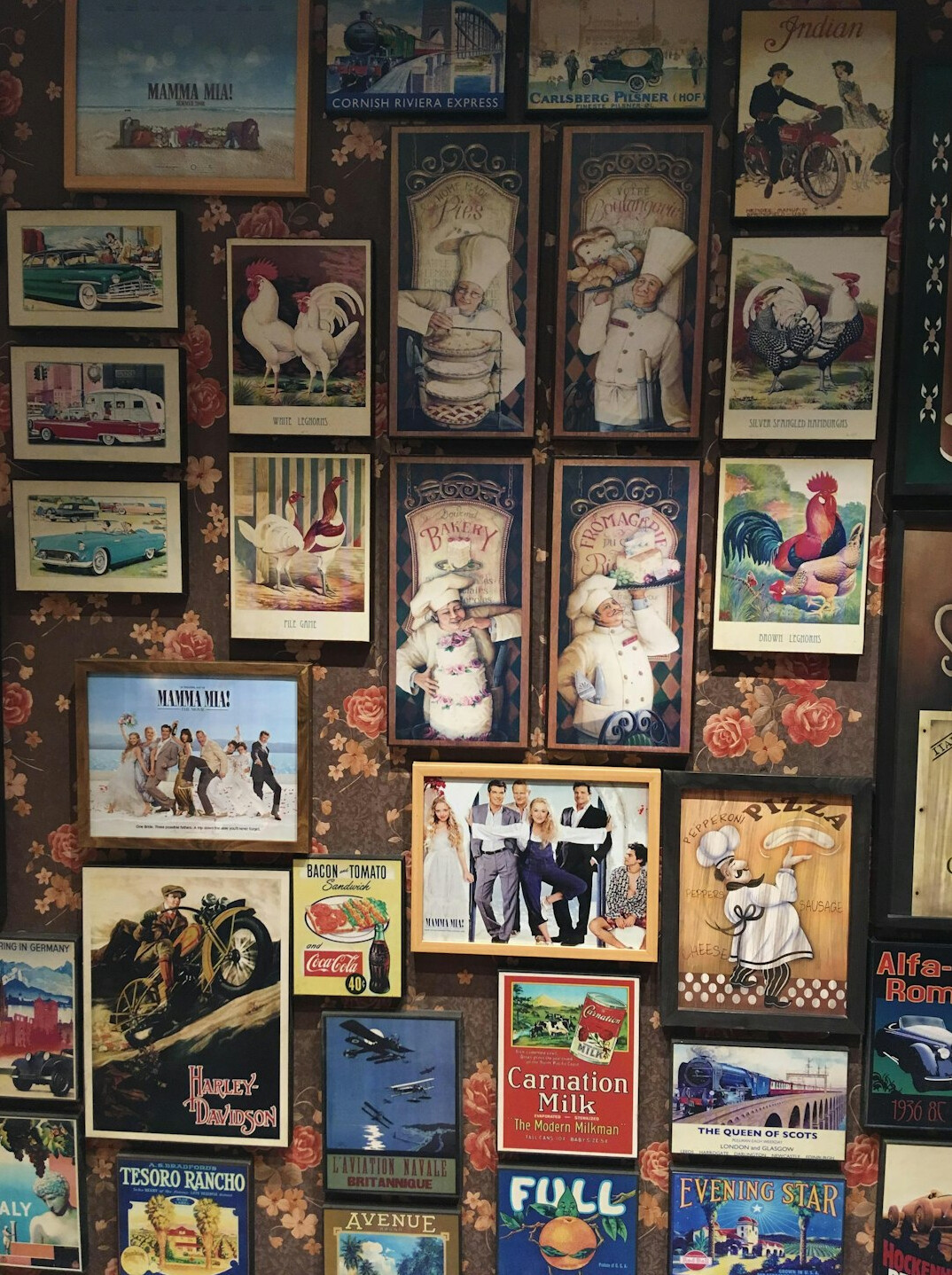 vintage ad collection